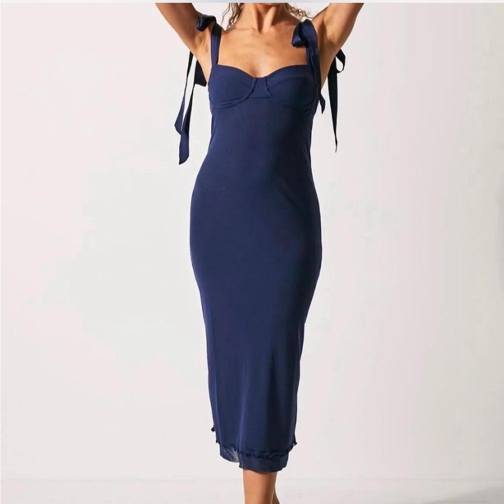 Free People Intimately Got Glam Mesh Slip
